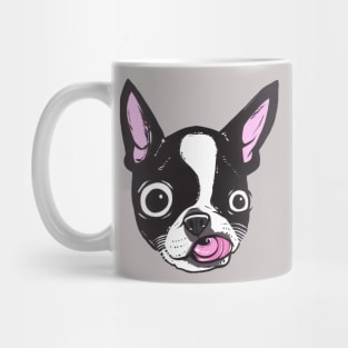 Boston Terrier Face Mug